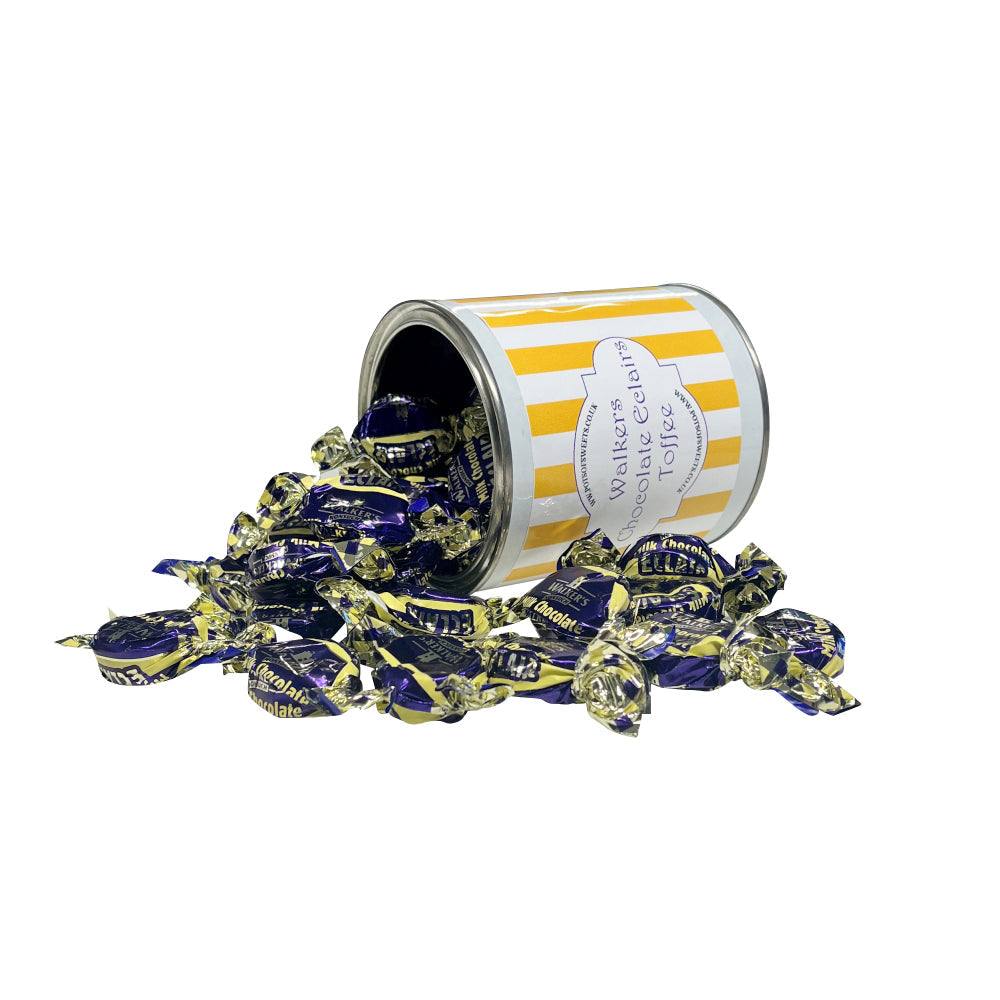 Walkers Milk Chocolate Eclairs – 250g Paint Pot Tin