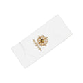 Pexlerian Gold Compass Towel -White