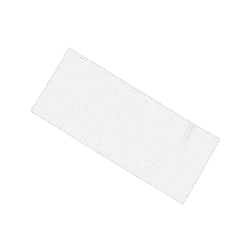 Pexlerian Gold Compass Towel -White