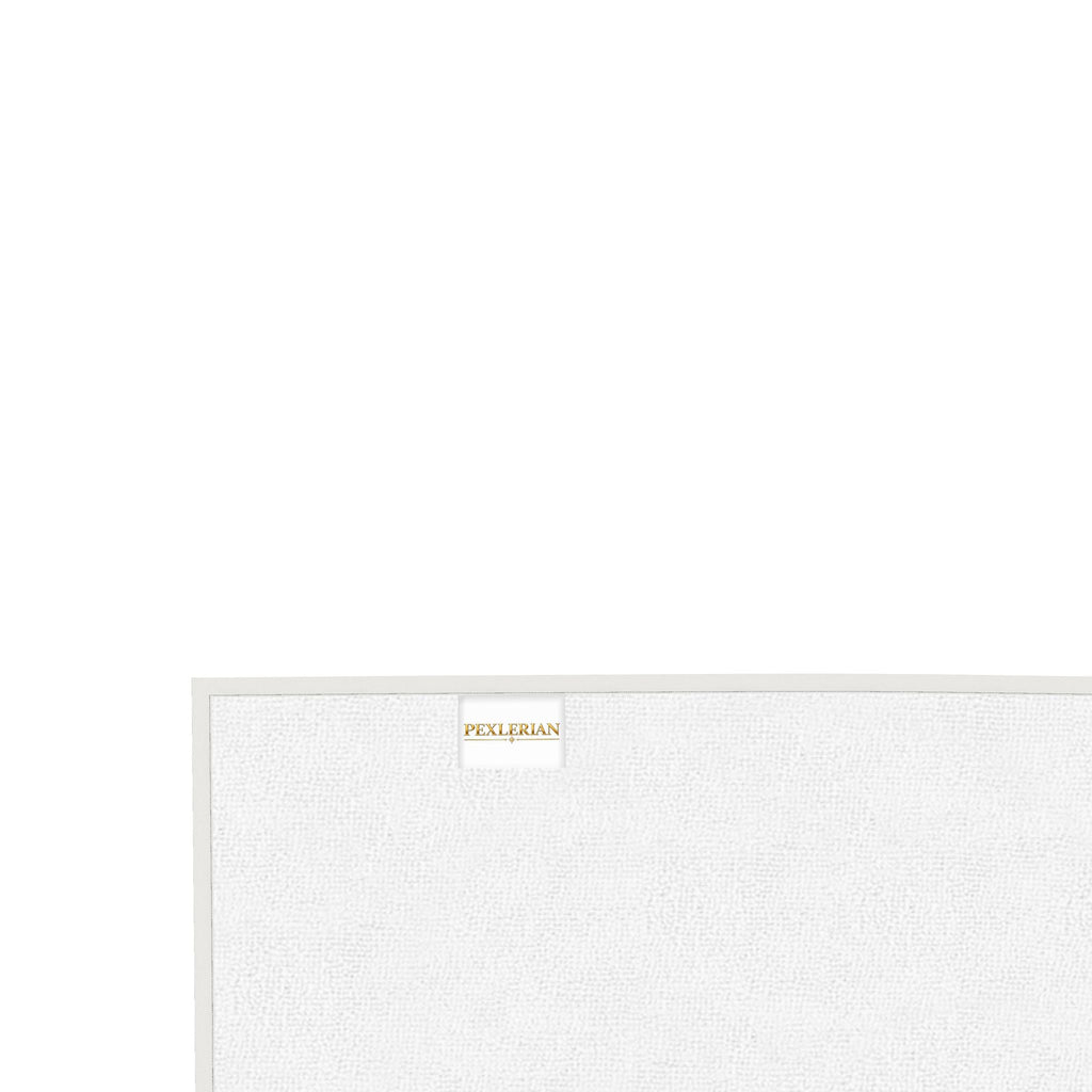 Pexlerian Gold Compass Towel -White