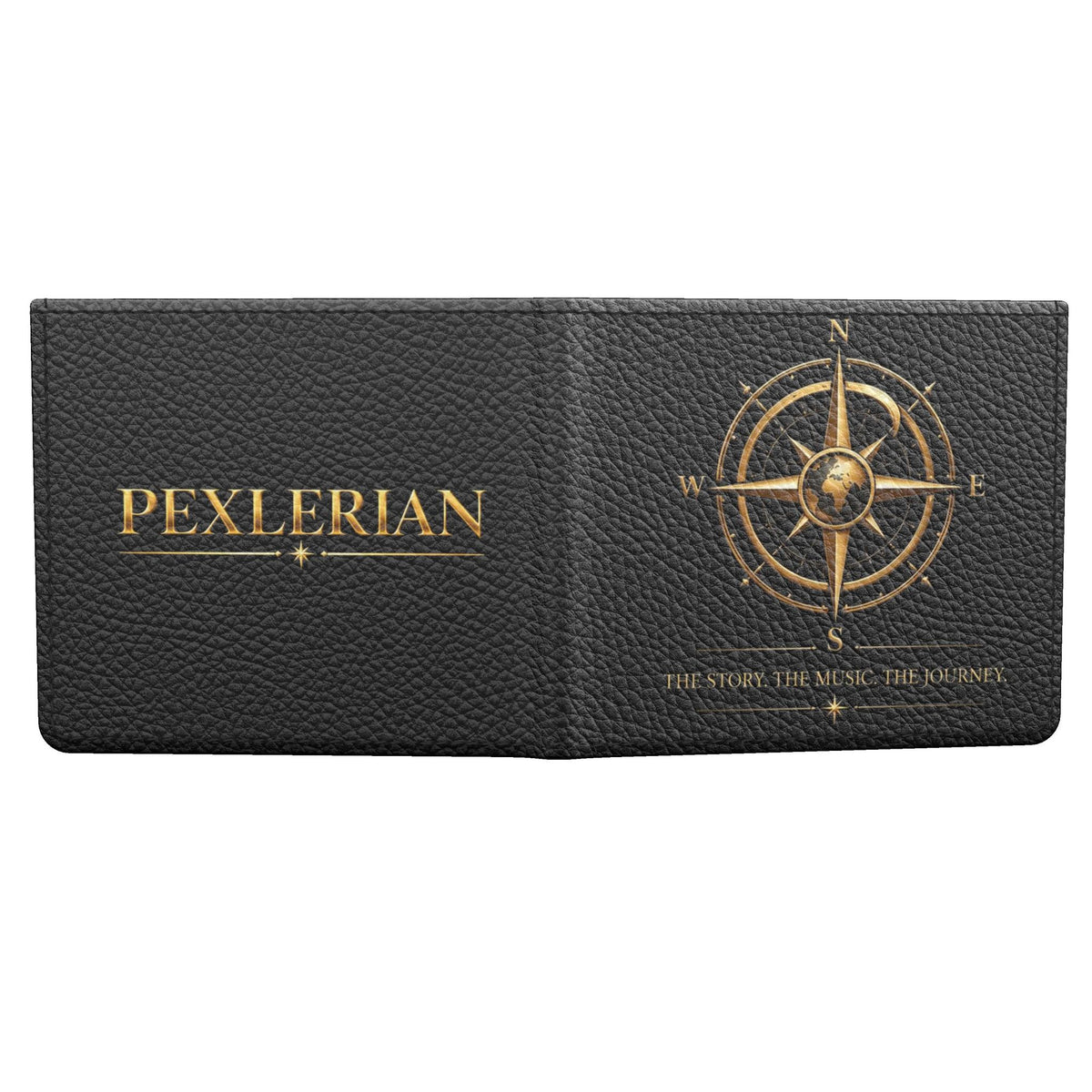 Pexlerian Mens Wallet - Black