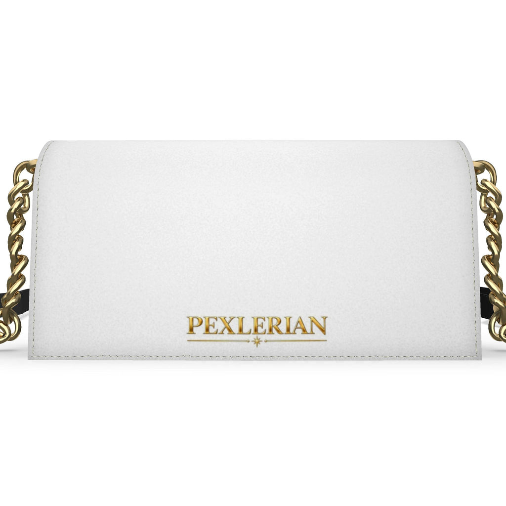 Pexlerian Kenway Evening Bag - White