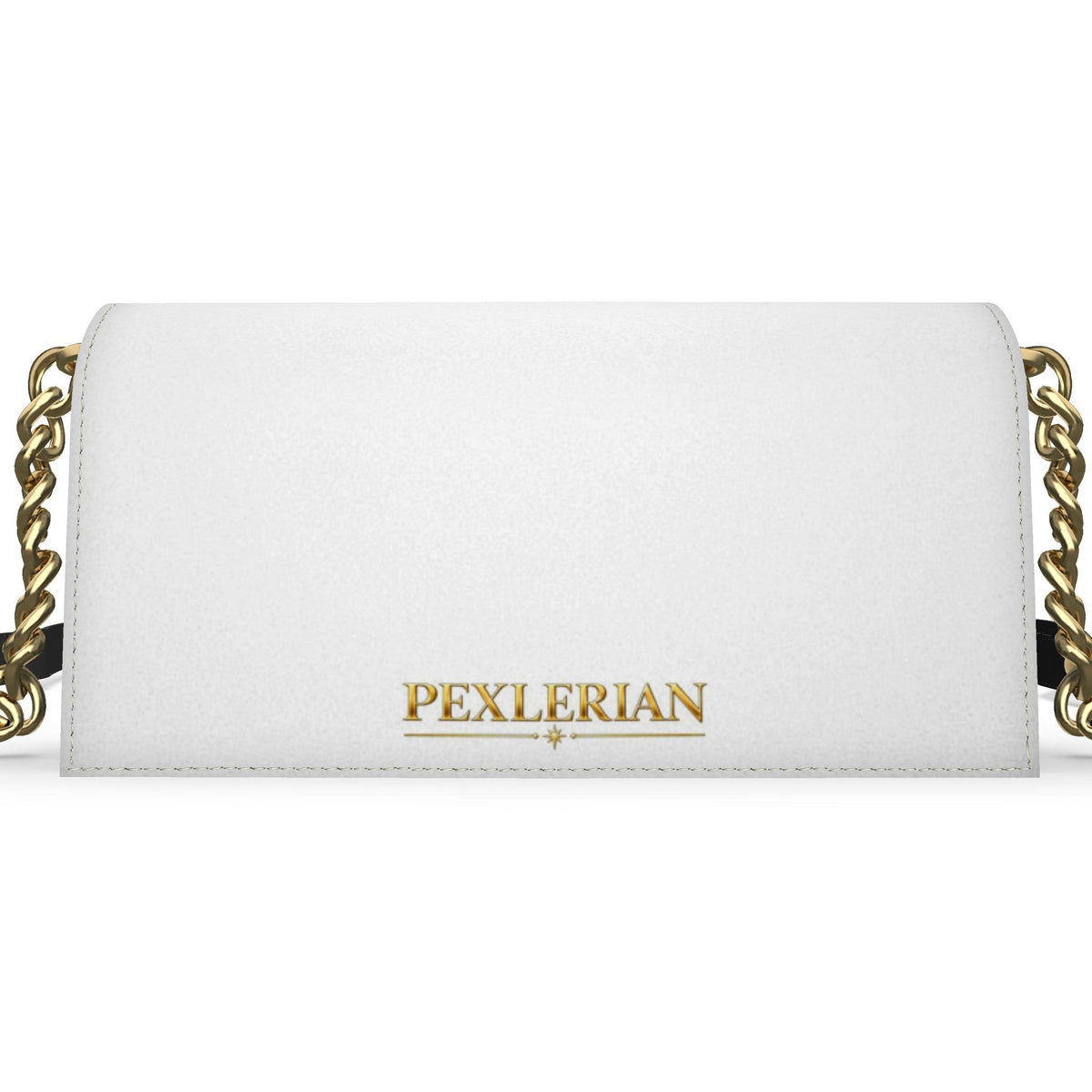 Pexlerian Kenway Evening Bag - White