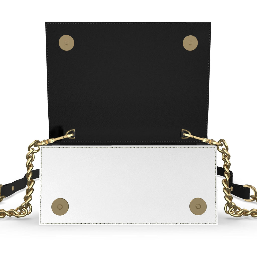 Pexlerian Kenway Evening Bag - White