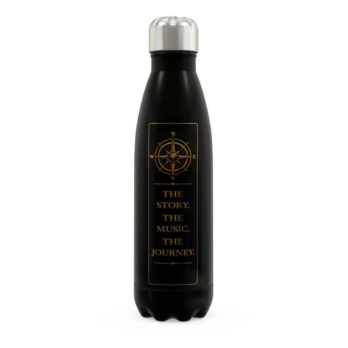 Pexlerian Gold Compass Bottle