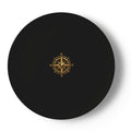 Pexlerian Gold Compass China Plates