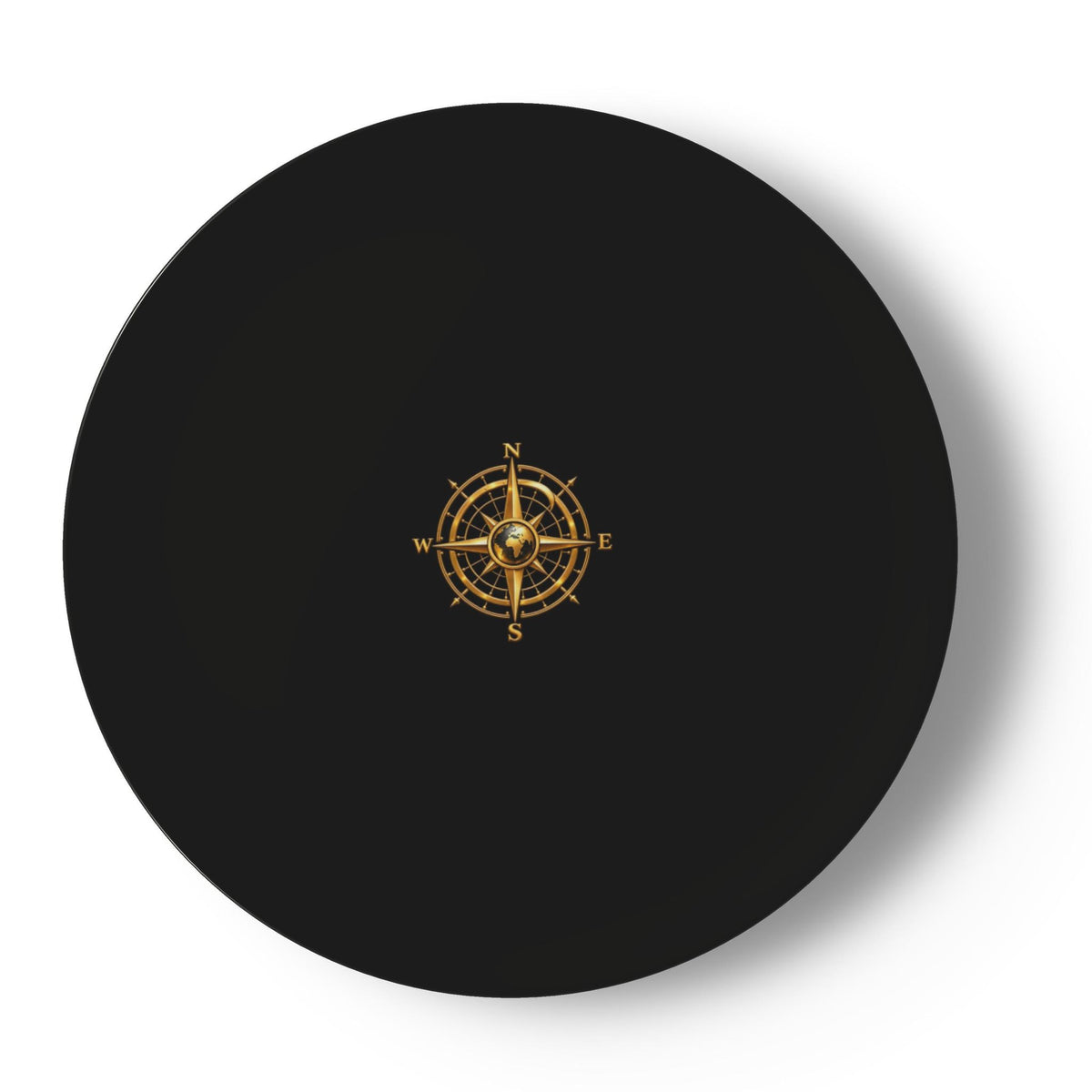 Pexlerian Gold Compass China Plates