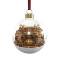 Pexlerian Gold Bone China Christmas Baubles