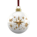 Pexlerian Gold Bone China Christmas Baubles