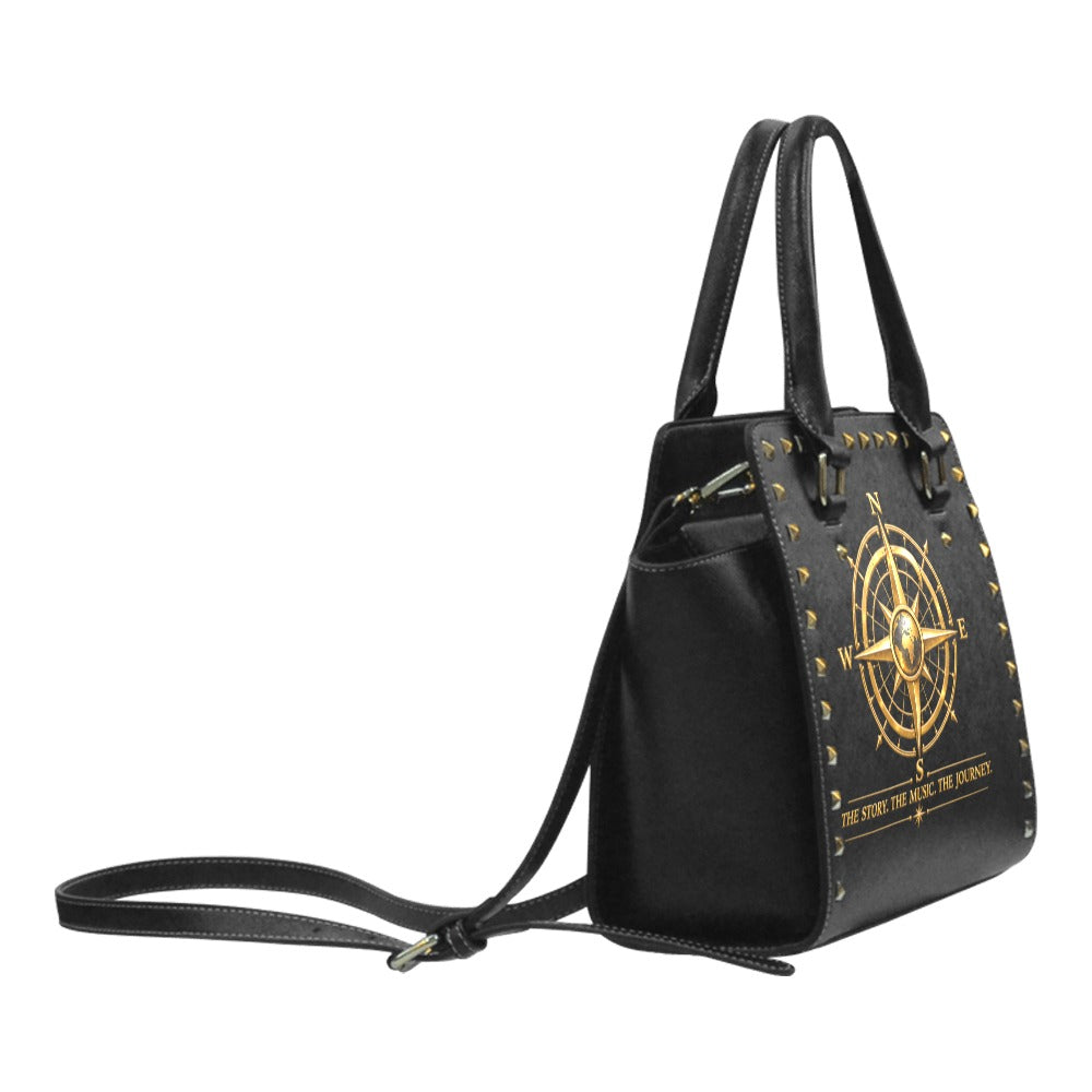 Pexlerian Rivet Shoulder Handbag