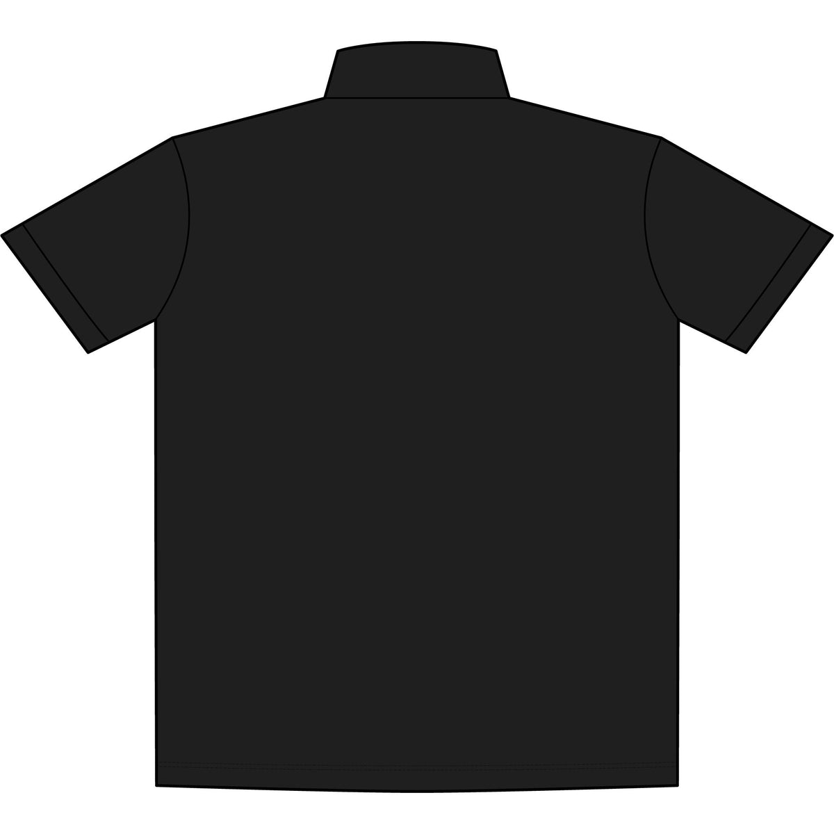 Pexlerian Signature Pique Pocket Polo — Embroidered Gold Crest Chest