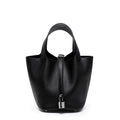 Top-Grain Cowhide Bucket Bag