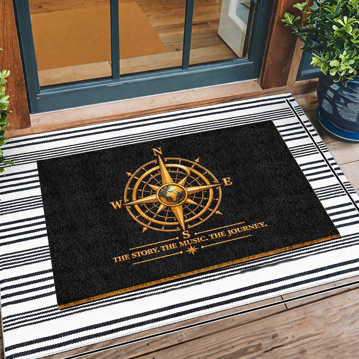 Pexlerian Premium Coir Doormat – 60 × 40 cm