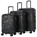 Contour 3-Piece Expandable Spinner Luggage Set
