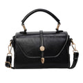 Square PU Leather Crossbody Bag