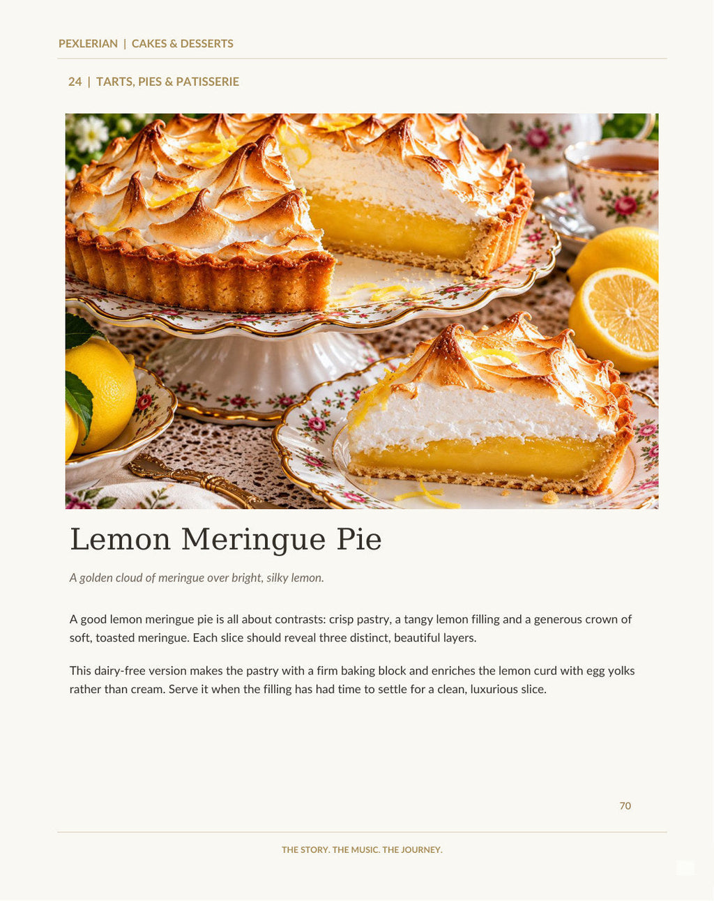 Inside the ebook: Lemon Meringue Pie photograph