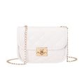 Diamond-Grid Mini Crossbody Bag