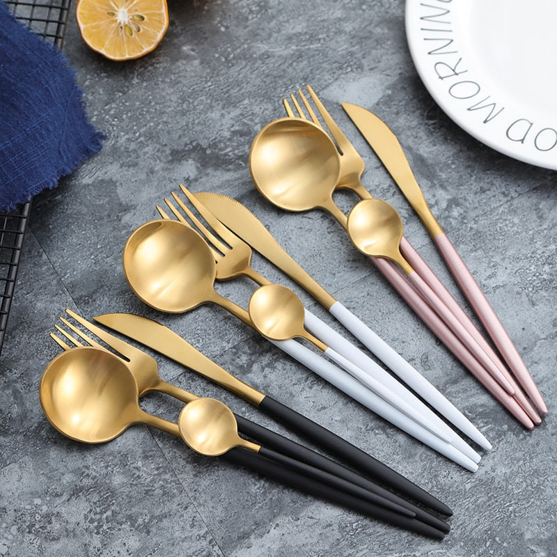 4-Piece Stainless Steel Cutlery Set