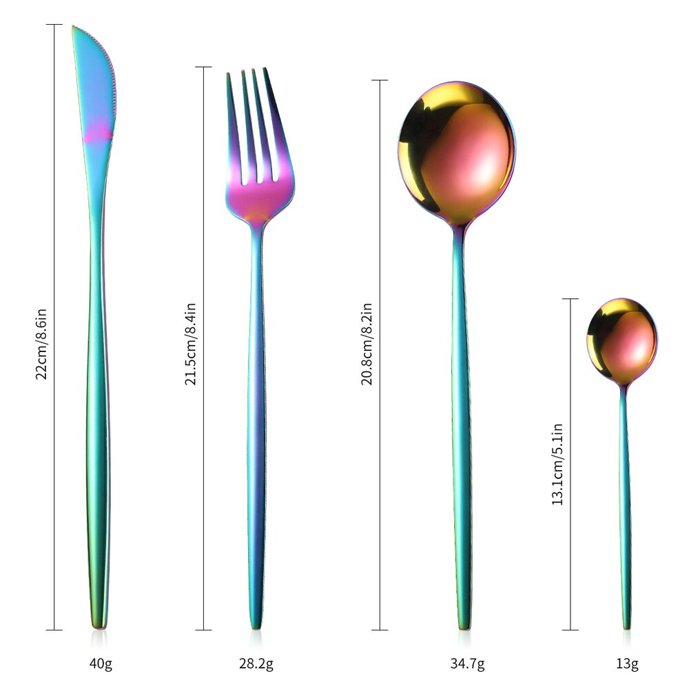 24-Piece Stainless Steel Cutlery Gift Set