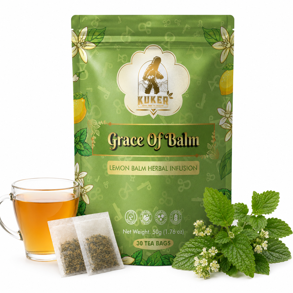 KUKER® Lemon Balm Tea 30 Tea Bags | 50g