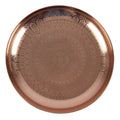 Copper-Tone Decorative Tray – 33cm
