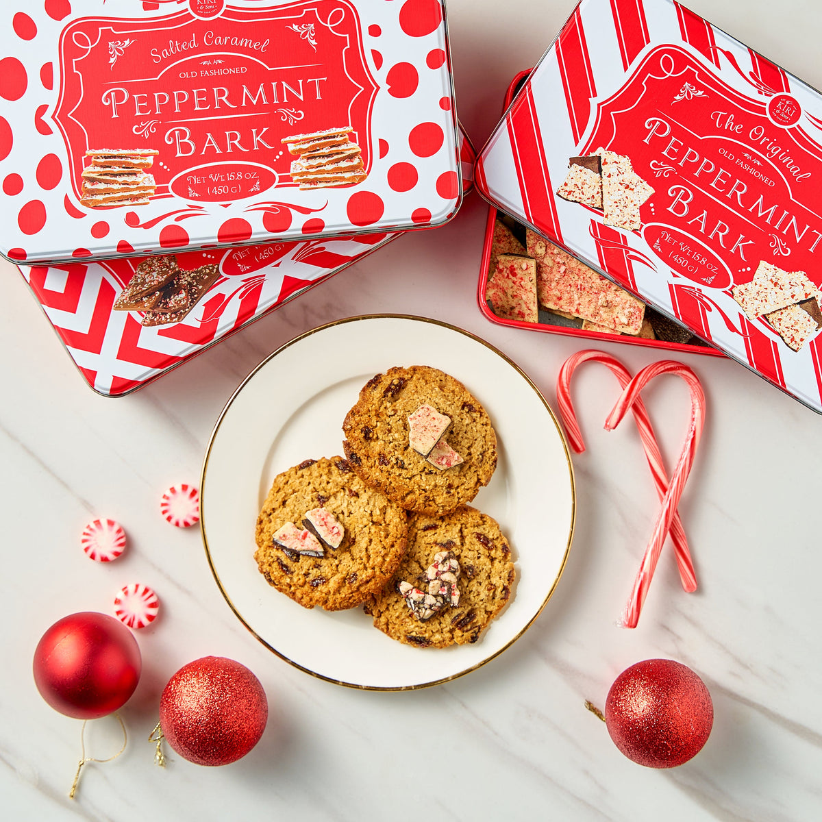 Dark Chocolate Peppermint Bark – 450g