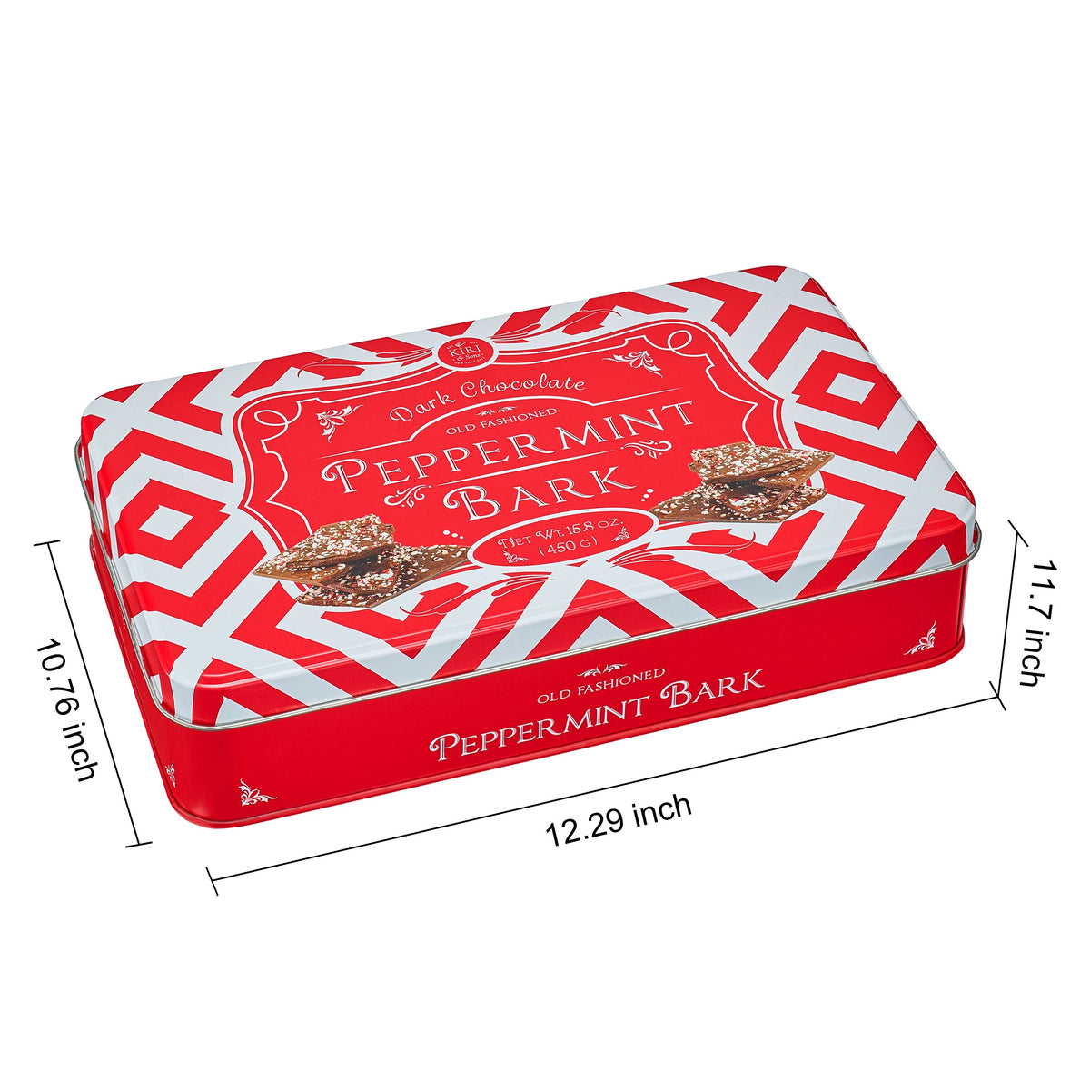 Dark Chocolate Peppermint Bark – 450g
