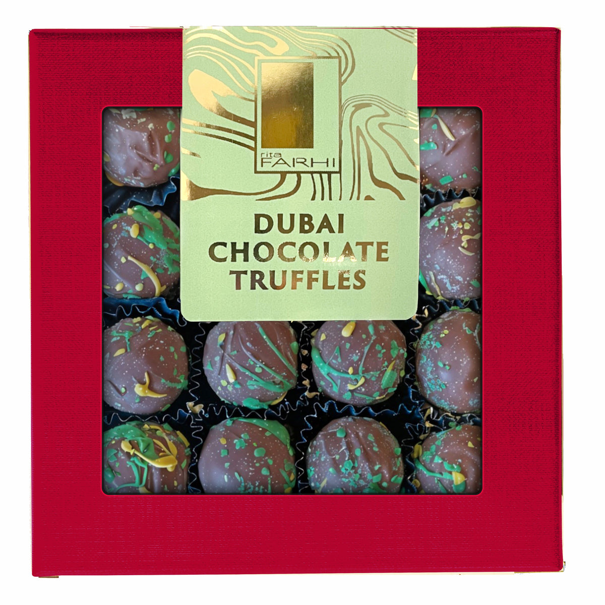 Dubai Chocolate Pistachio Knafeh Truffles – 144g