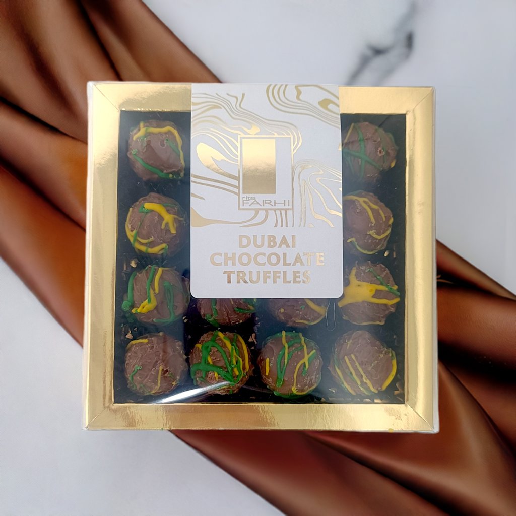 Dubai Chocolate Pistachio Knafeh Truffles – 144g