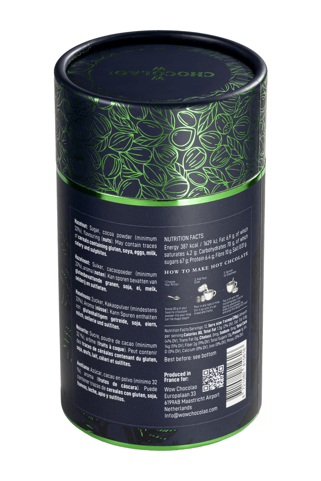 Hazelnut Hot Chocolate – 250g