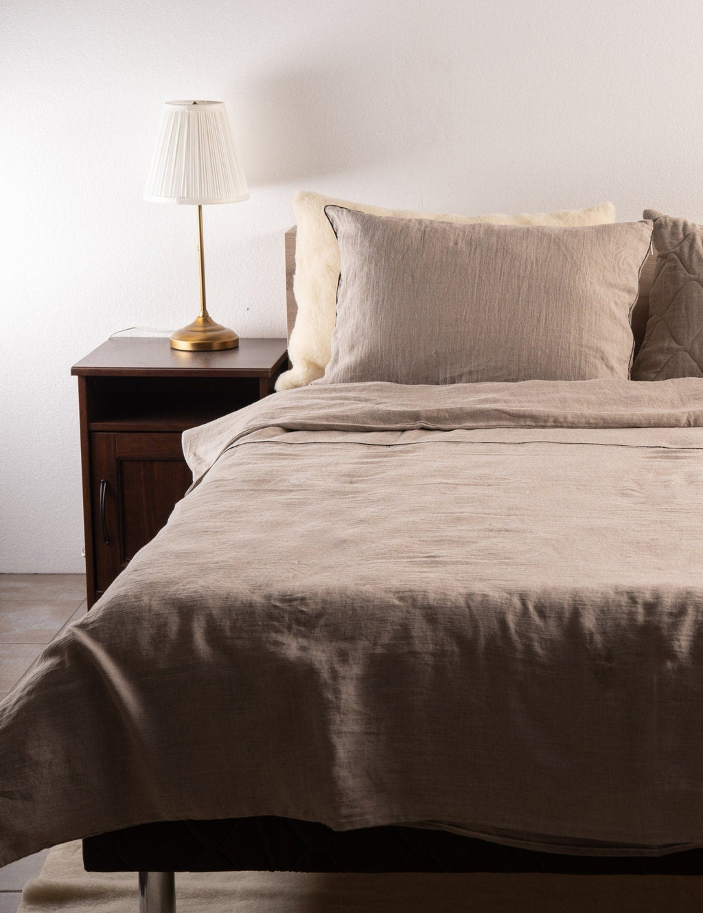 Natural Linen & Merino Wool Pillow