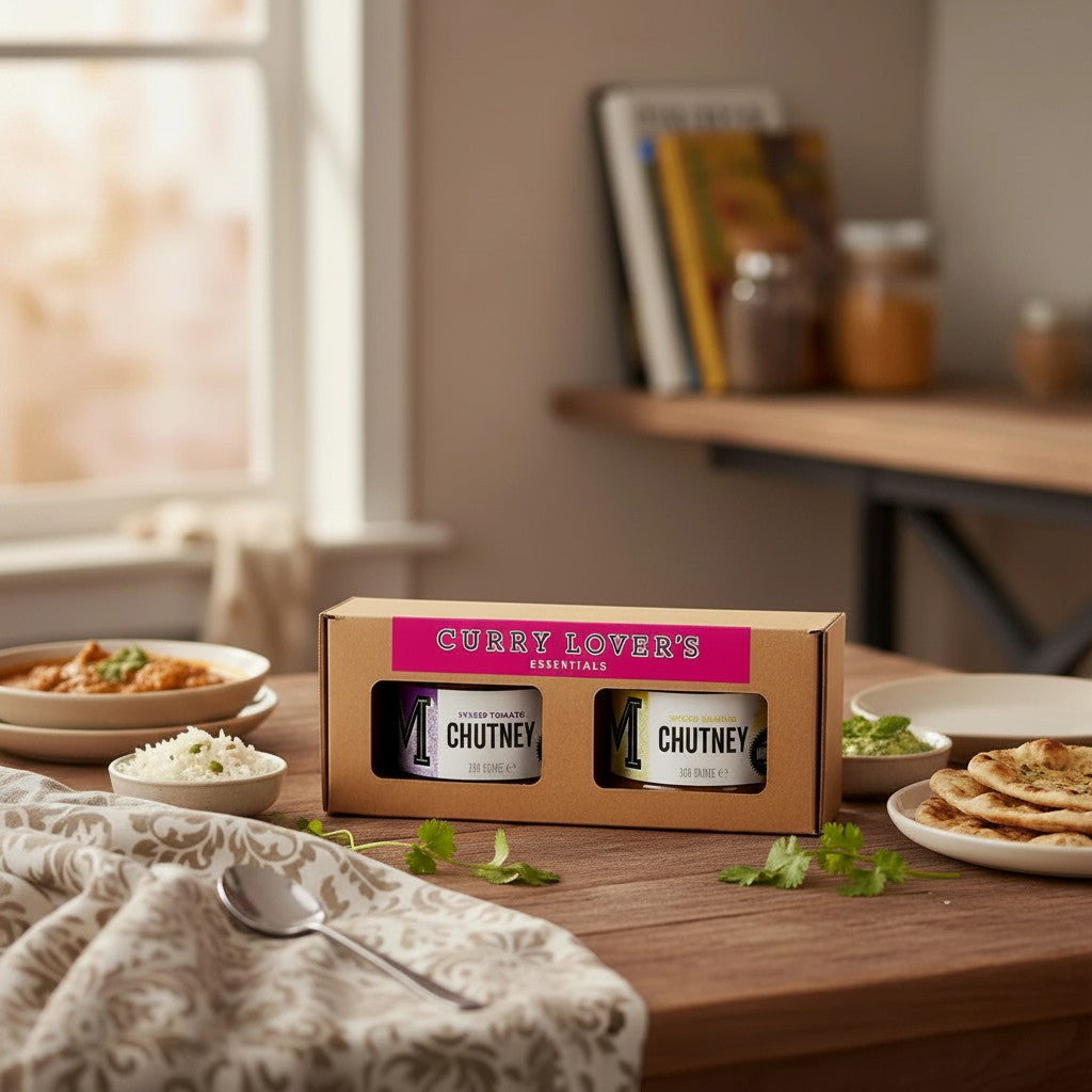 Manfood Curry Lover’s Chutney Gift Set
