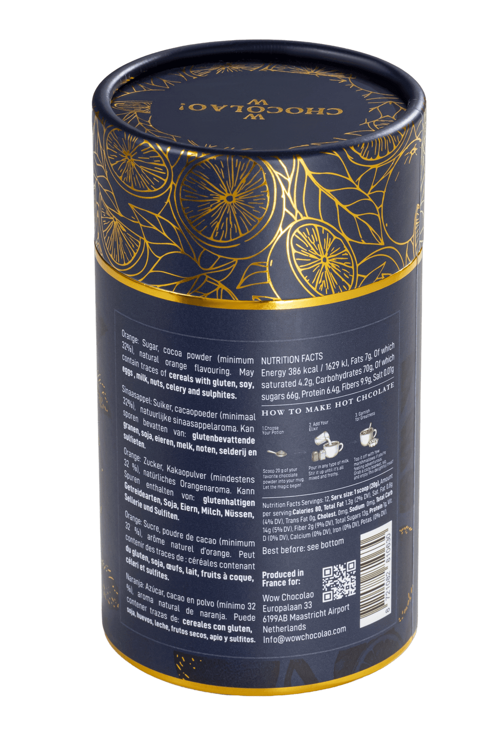 Orange Hot Chocolate – 250g