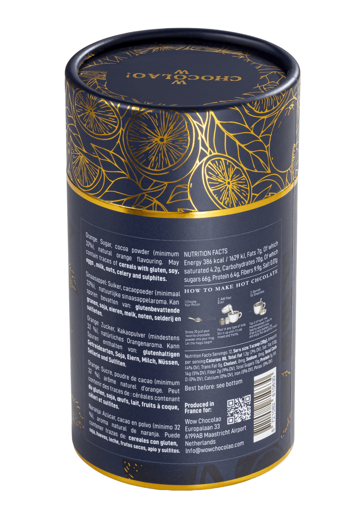 Orange Hot Chocolate – 250g