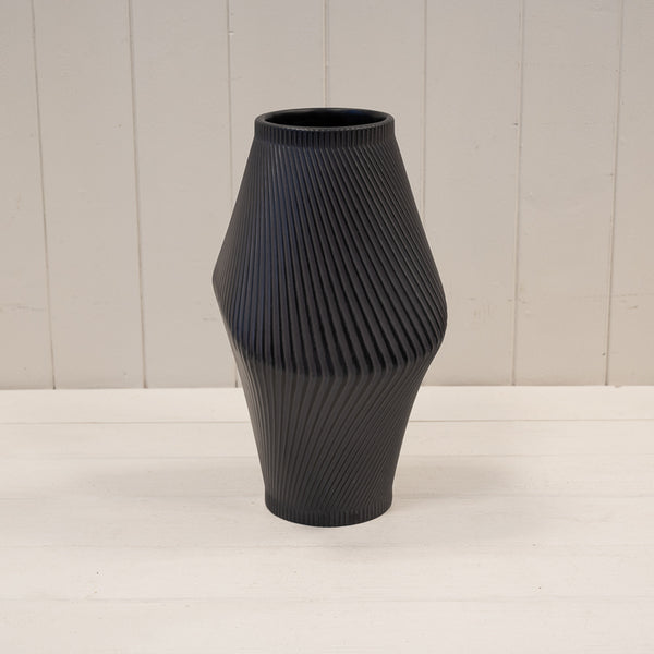 Modern Graphite Sculptural Vase-1